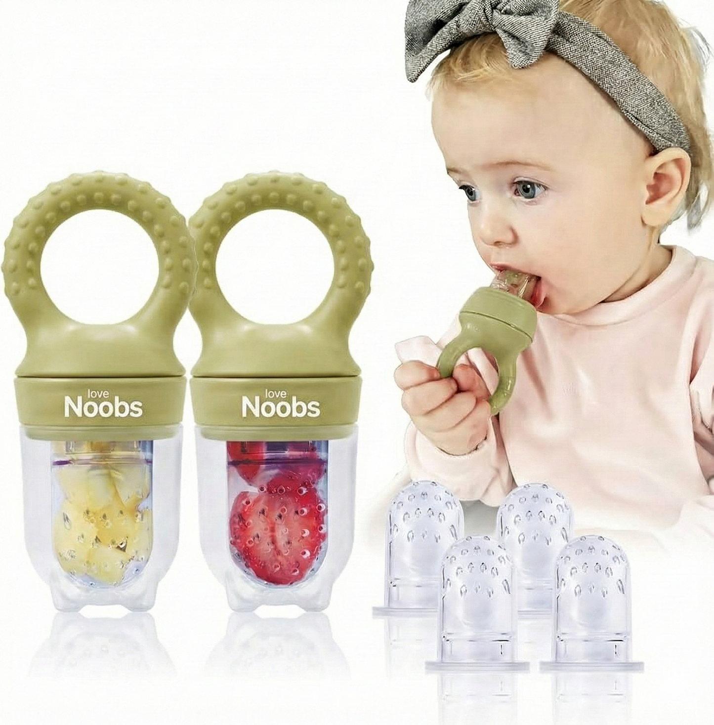 Fruit Feeding Teether (2-Pack)