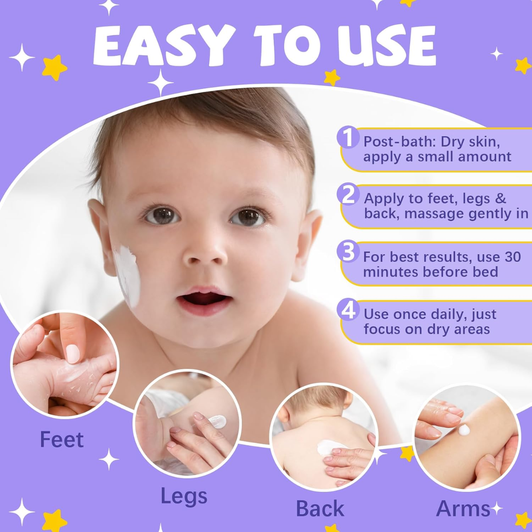 Organic Bedtime Cream for Kids